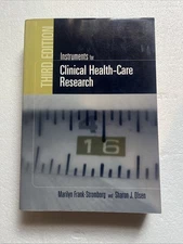 Instruments for Clinical Health-Care Research by Sharon Olsen and Marilyn...