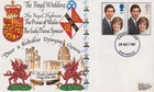 GB Nordon FDC: 1981 The Royal Wedding + Caernarfon CDS