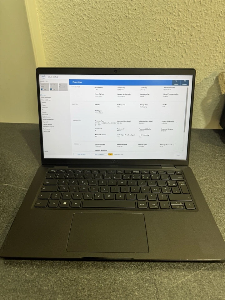 Dell Latitude 7420 · i5-1145G7 · 16GB · 256GB, photo 2 sur 2