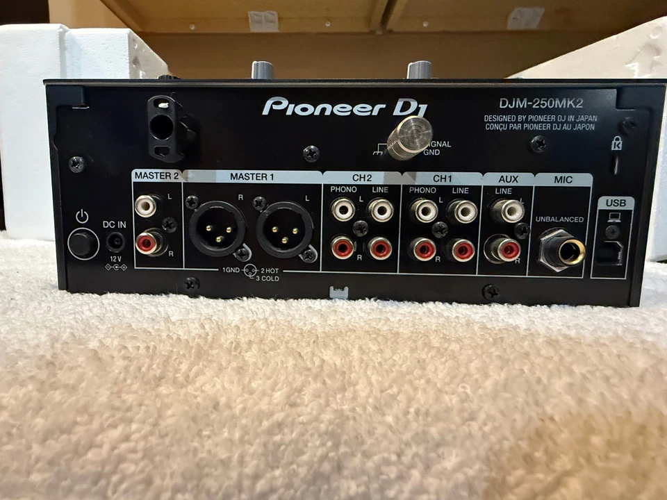 DJ-микшер Pioneer DJ DJ DJM-250MK2 DJM250 2-канальный со встроенной USB-звуковой картой - Изображение 3 из 4