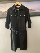 Michael Kors Women's Black W/ Foldable Sleeve Dress Size Medium
