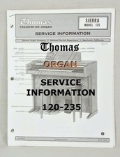 Thomas Organ Models 120-125,135,145-146, 200-205, 210-215, 225, 235 Pick 1 