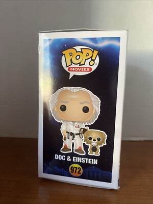 Funko Pop! Back To The Future Doc Brown & Einstein #972 | eBay