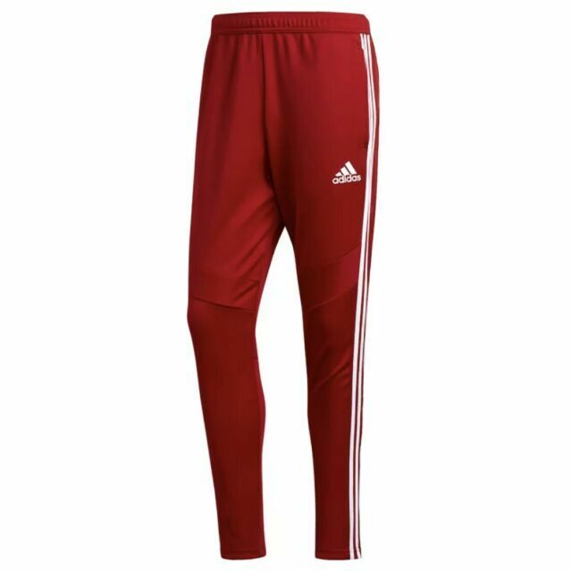 adidas Tiro 19 Men's Training Pants - Power Red/White, Size M for sale  online