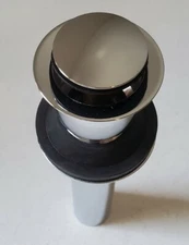 Brizo RP81627PC Push Button Pop-Up Drain without Overflow, Polished Chrome