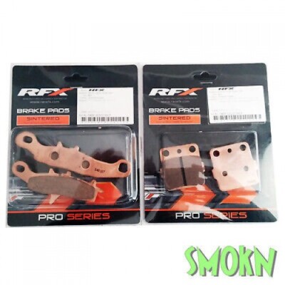 Kawasaki KX85 Bremsbeläge KX 80 85 100 97-25 RFX vorne & hinten gesintert Pro Series