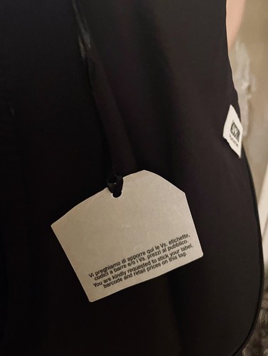 Moschino Dress Rare Vintage Early 90s Uniformity? New With Tags Designer Black M - 第 9/9 張圖片