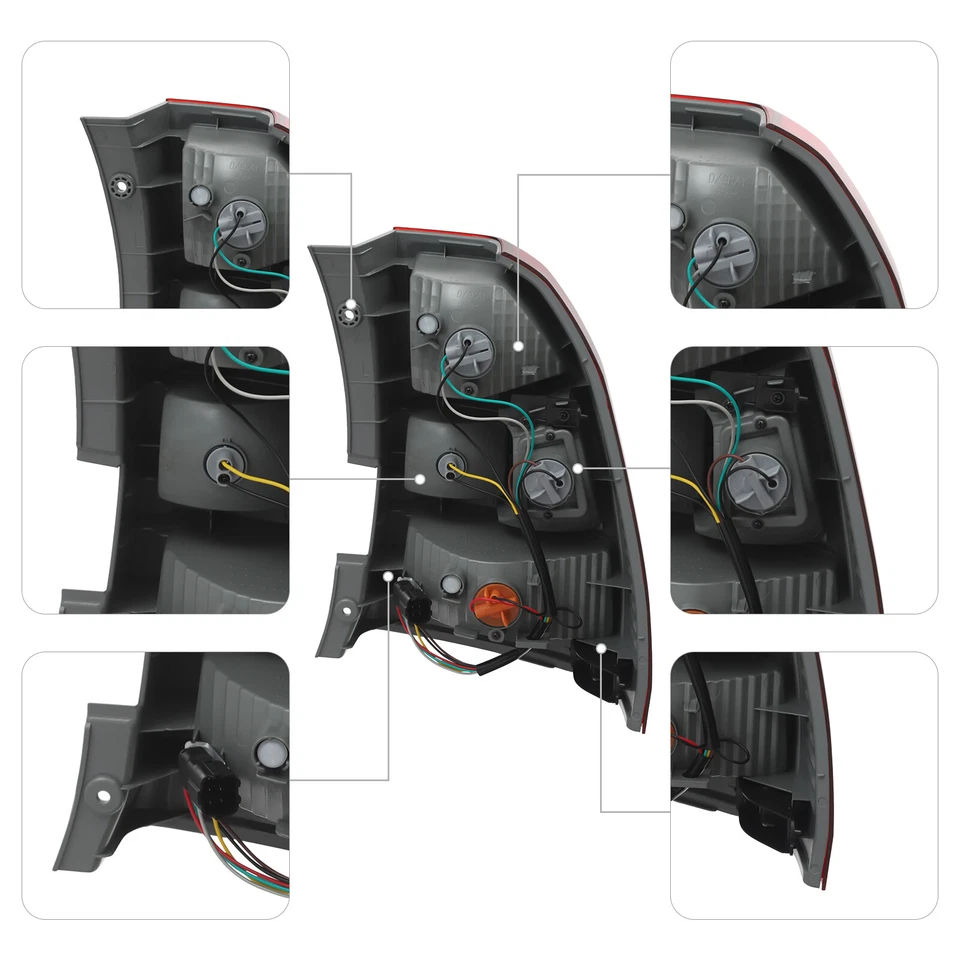 Задний галогенный фонарь левый со стороны водителя левый для 2005-2010 Kia Sportage - Изображение 4 из 4