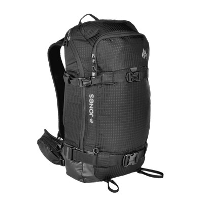 Jones Dscnt Black 32L Splitboard Snowboard Backpack Zaino New Ski