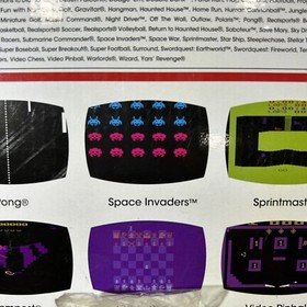 Atari Flashback 4 Classic Game Console 75 Games Limited Edition Poster Inside