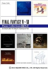 Final Fantasy VII-XIII Piano Collections Best Score Music Japanese Book