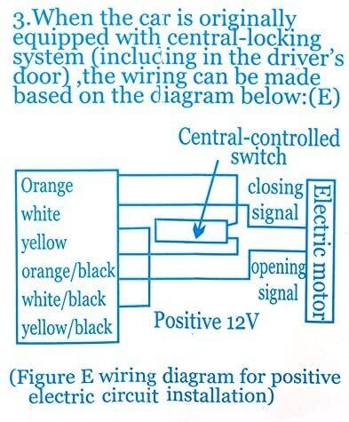 Universal Car Door Lock Vehicle Keyless Entry System Auto Remote Central Kit ... - Bild 7 von 8