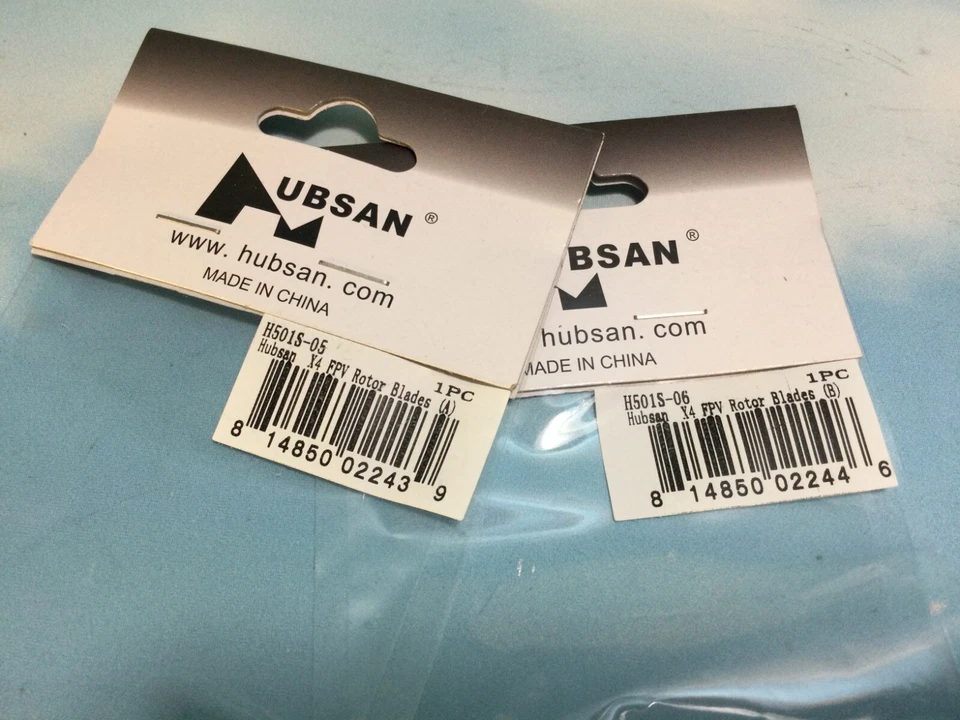 Hélices Hubsan originais para Hubsan H501S quadricóptero drone MJX bugs 3 HS700D - Imagem 2 de 4