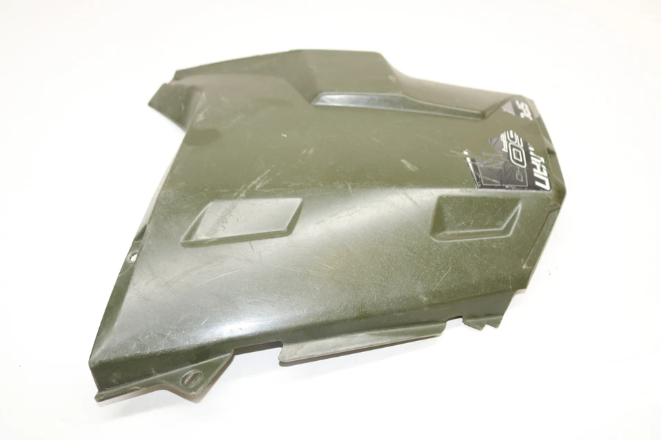 Polaris Sportsman 850 Xp 2012 4x4 lado izquierdo panel del motor cubierta cubierta cubierta verde Foto 4 de 4