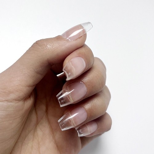 240Stück/Box Gel Nagelspitzen Nageltips Full Cover Falsche Nagel Tips Ultrakurze - Picture 10 of 15
