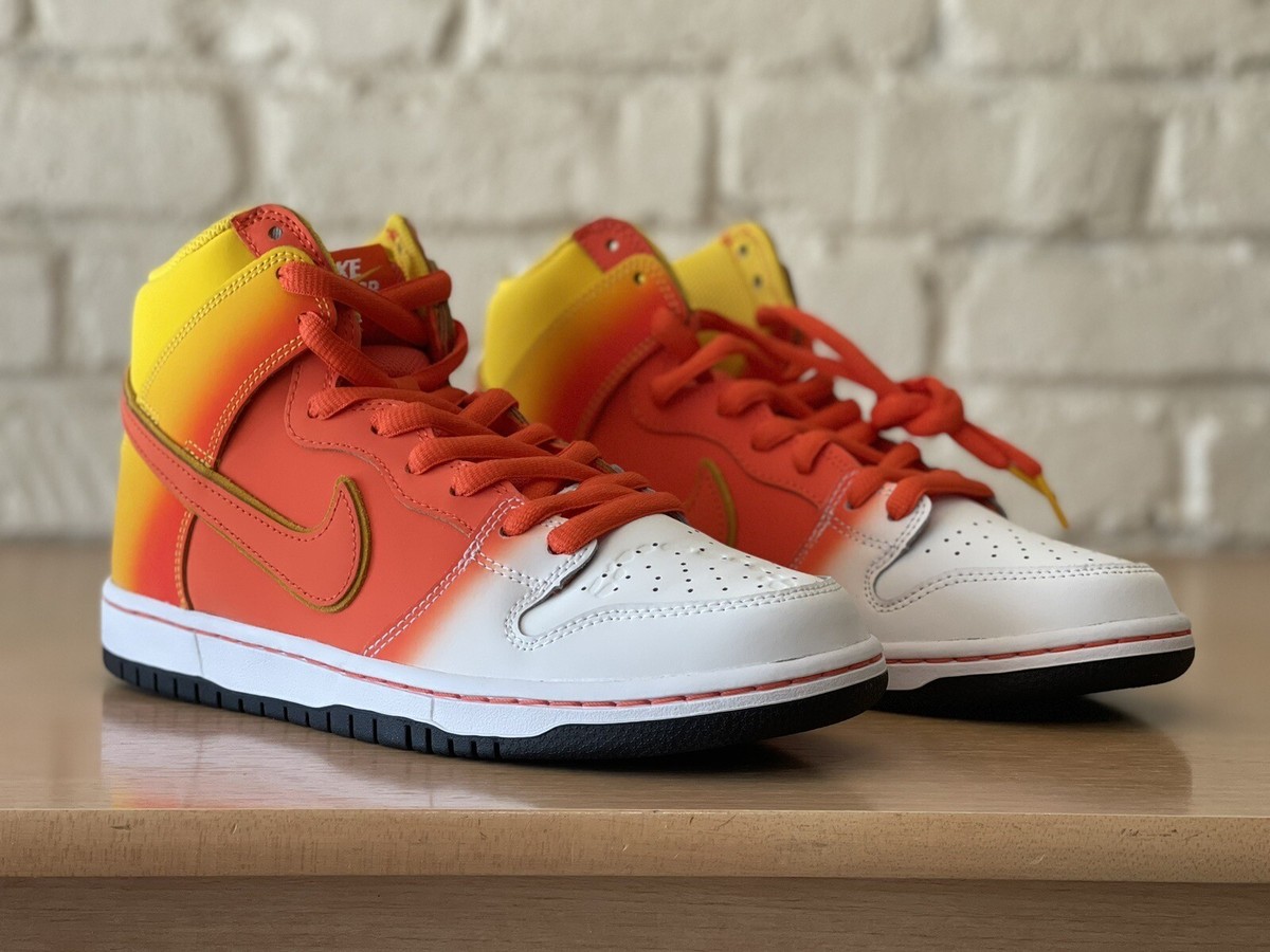 nike sb dunk high orange blaze
