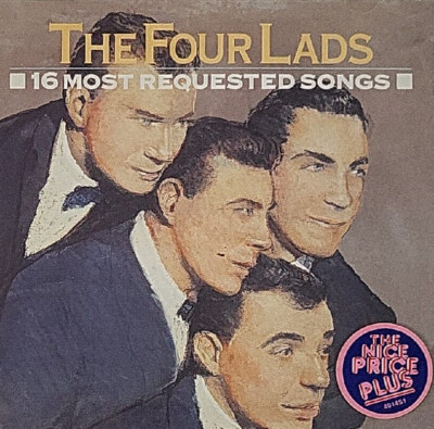 The Four Lads 16 Most Requested Songs Music CD Columbia 1991 CK 46158