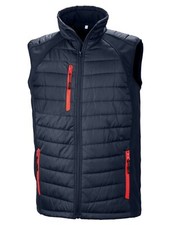 Image of Result Padded Soft Shell Gilet Bodywarmer Lightweight Warm Sleeveless Jacket