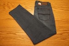 NWT MEN'S BUFFALO DAVID BITTON JEANS Jackson Slim Straight Dark Blue Wash