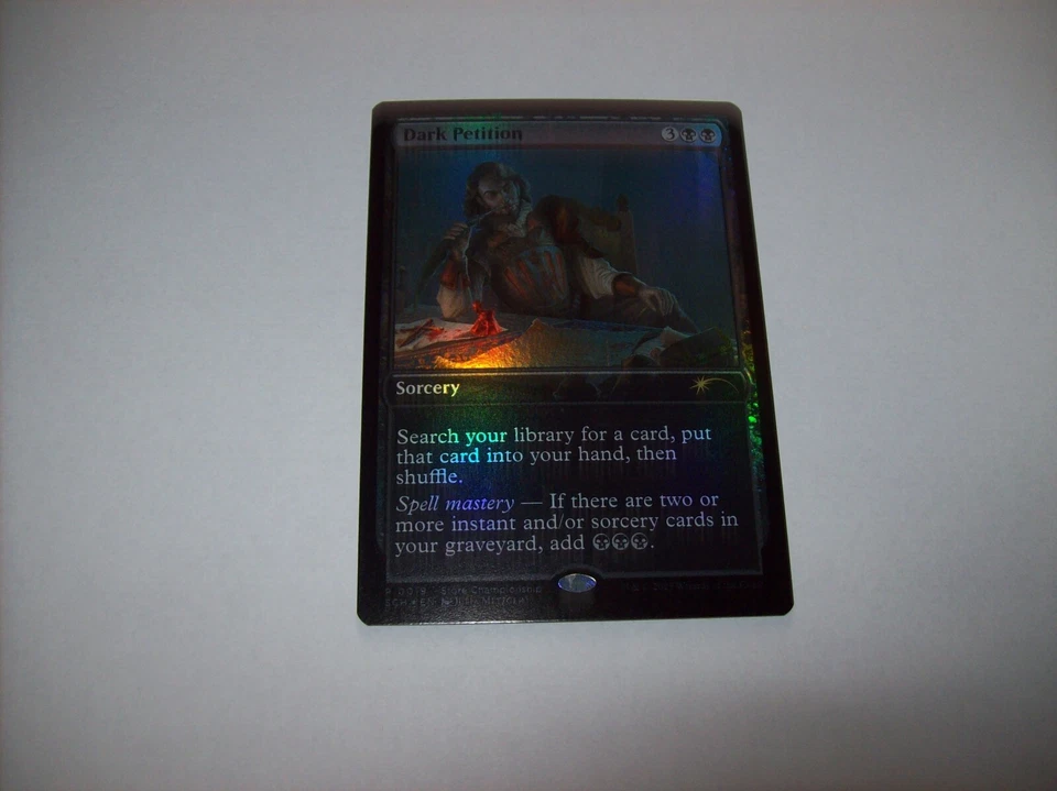 Magic MTG Dark Petition (Foil)  Store Championship Promo NM Free Ship & Tracked - Image 2 of 3