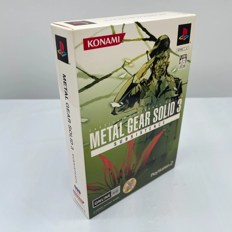 PS2 Metal Gear Solid 3 Subsistence Konami Sony Playstation 2 - Image 2 of 4
