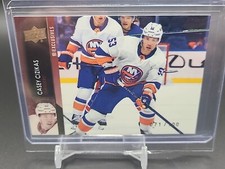 2021-22 Upper Deck Exclusives Casey Cizikas /100 New York Islanders 