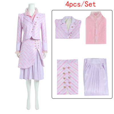 Wicked グリンダ　コスチューム　xl Wicked (2024) Glinda Cosplay Costume – Gcosplay