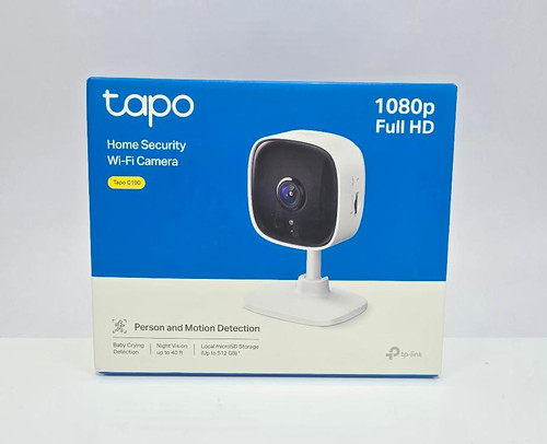 TP-Link Tapo C100 1080P Indoor Security Camera Alexa