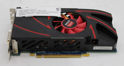 AMD Radeon R9 270 2GB GDDR5 VRAM 1280 CUDA Graphics Card *Used/Tested ...