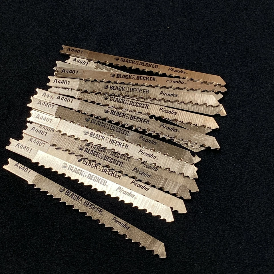 20 Black & Decker Piranha A4401 U Tige Bois Puzzle Lames Rapide Coupe Propre - Image 3 of 4