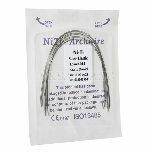 Dental Orthodontic Bracket Braces Roth/MBT 345 Hooks /Super Arch Wire Niti Round - Picture 101 of 167