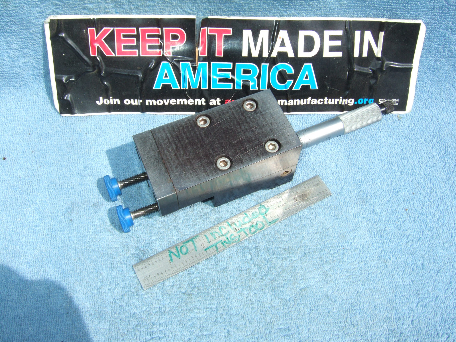 Hermann Schmidt TYPE RADIUS DRESSER SETTING FIXTURE #3 TOOLMAKER IMPORT ALSO FIT