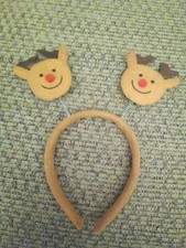 CHRISTMAS/HOLIDAY Reindeer Headband