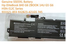 Genuine HSTNN-LB8G SS03XL Battery For EliteBook 840 G6 ZBOOK 14U G5 G6 Series