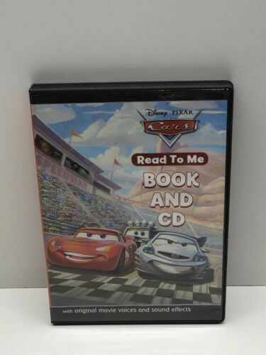 Cars  Disney Pixar Book And CD Very Good Condition - Picture 1 of 2