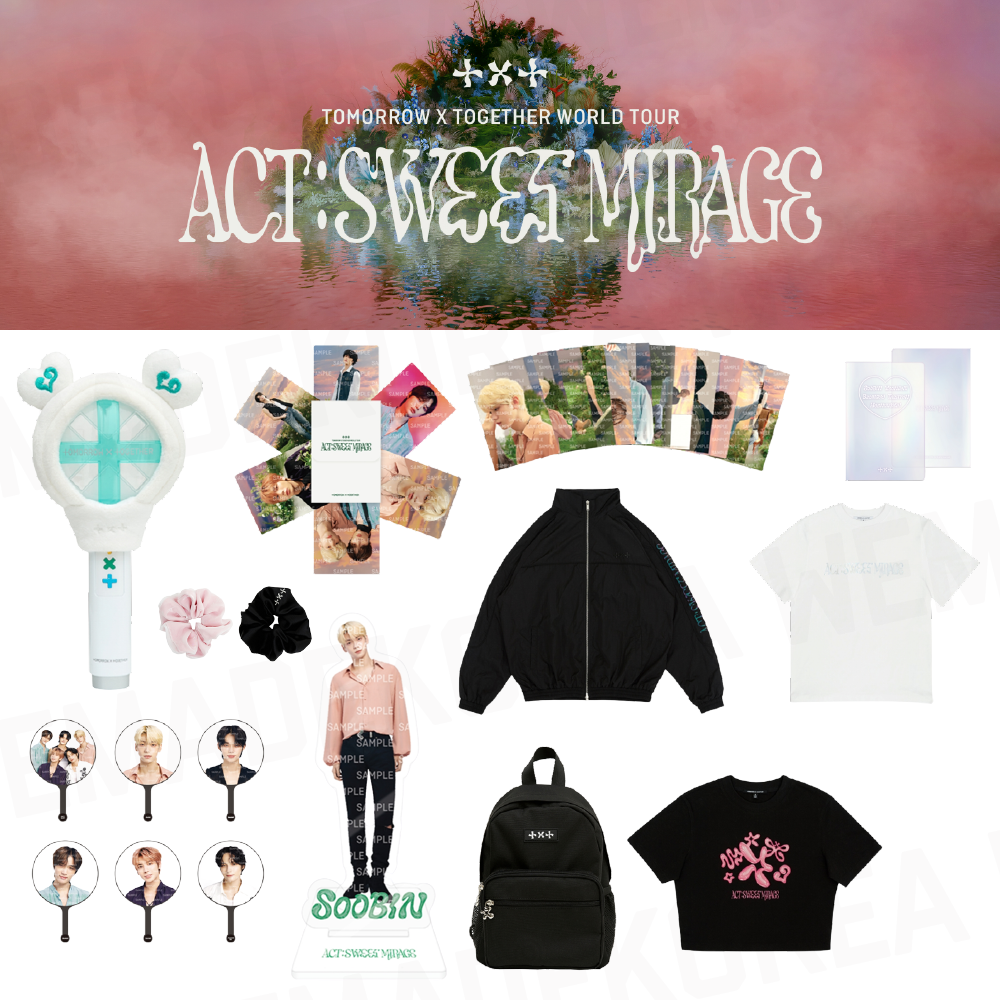 TXT World Tour ACT: SWEET MIRAGE Official MD Authentic K-POP