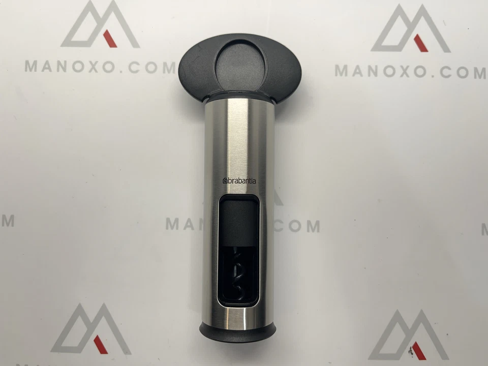 Brabantia Classic Sacacorchos Abridor de Botellas - Acero Mate, 369360, Mediu Foto 2 de 2