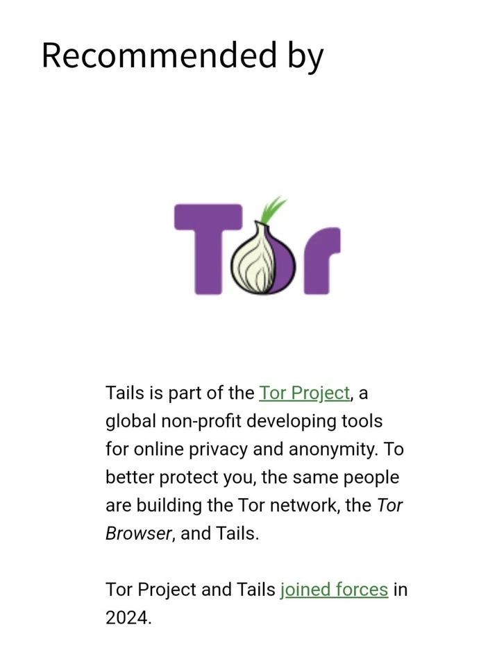 Tails 6.4 (Latest) Bootable USB 4 Anonymous Internet Browsing - Image 3 of 4