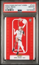 QTY🔥PSA 10🔥2024 PANINI INSTANT WNBA THE LOGO #TL21 ANGEL REESE