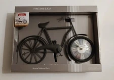 Bicycle Tabletop Desk Clock 14" x 8" by Firstime & Co. 