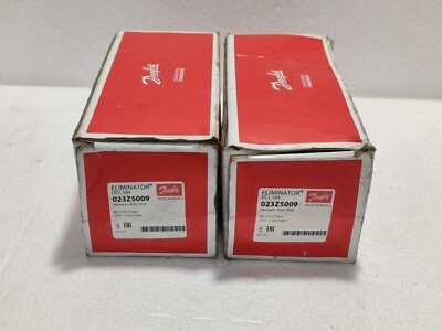 2Qty of Danfoss Eliminator DCL 164 023Z5009 Hermetic Filter Drier