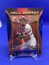 2022 PANINI ABSOLUTE IVAN RODRIGUEZ BLUE HALL WORTHY INSERT 81/149 TEXAS RANGERS