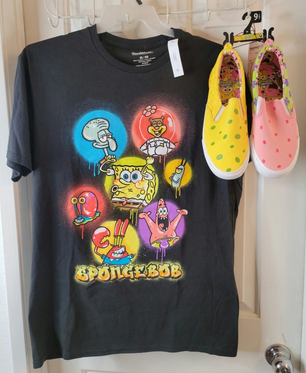 Spongebob and patrick sneakers sale