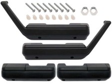 Front & Rear Armrest Kit for Holden Commodore VB VC VH VK VL SL/E - Chrome