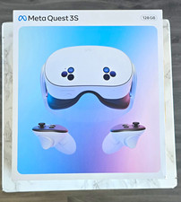 Meta Quest 3S 128GB Standalone VR Headset w/ Controllers 120Hz 96° White