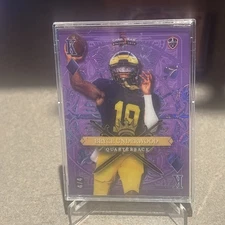 Bryce Underwood 4/4 Wild Card 5 Card Stacked Deck Michigan Wolverines
