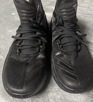 Adidas Black Iconic Dame 3 Lights Out Size 12