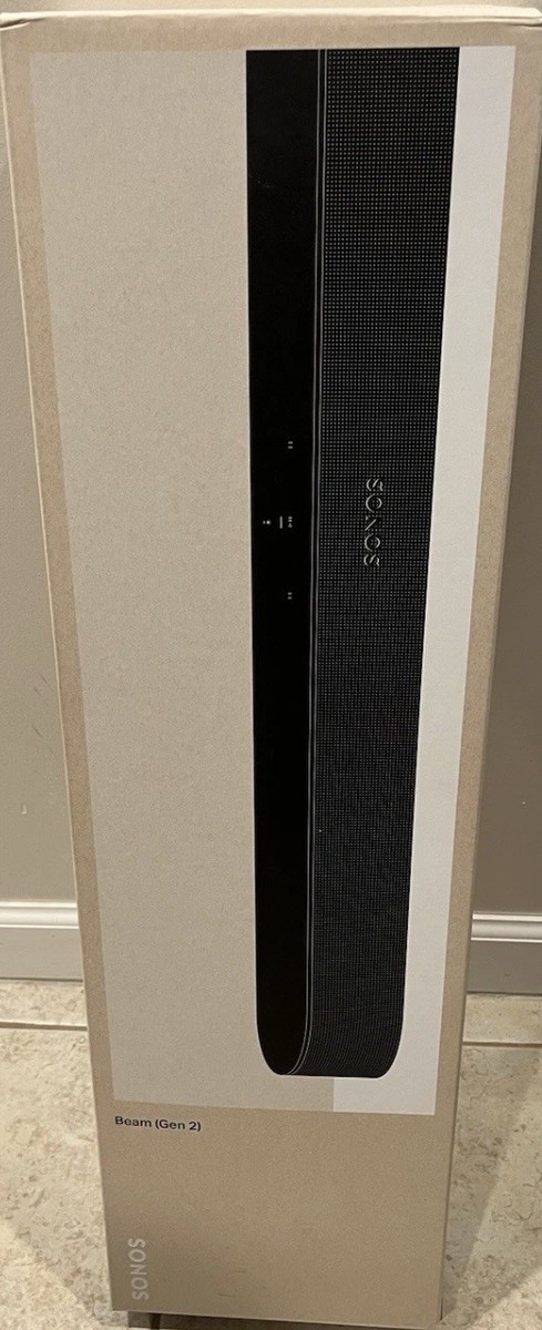 Sonos Beam Soundbar (Gen 2) - Black - New | eBay