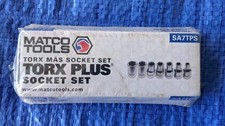 Matco Tools Torx Plus Socket Set Sa7tps Ep4 Ep5 Ep6 Ep7 Ep8 Ep10 Ep12 - New