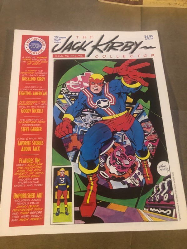 TwoMorrows JACK KIRBY COLLECTOR #10 April 1996 - 44 pages!